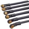 NHX RC Aluminum Crawler Wheelbase Links Set Black : RBX10 Ryft view 2