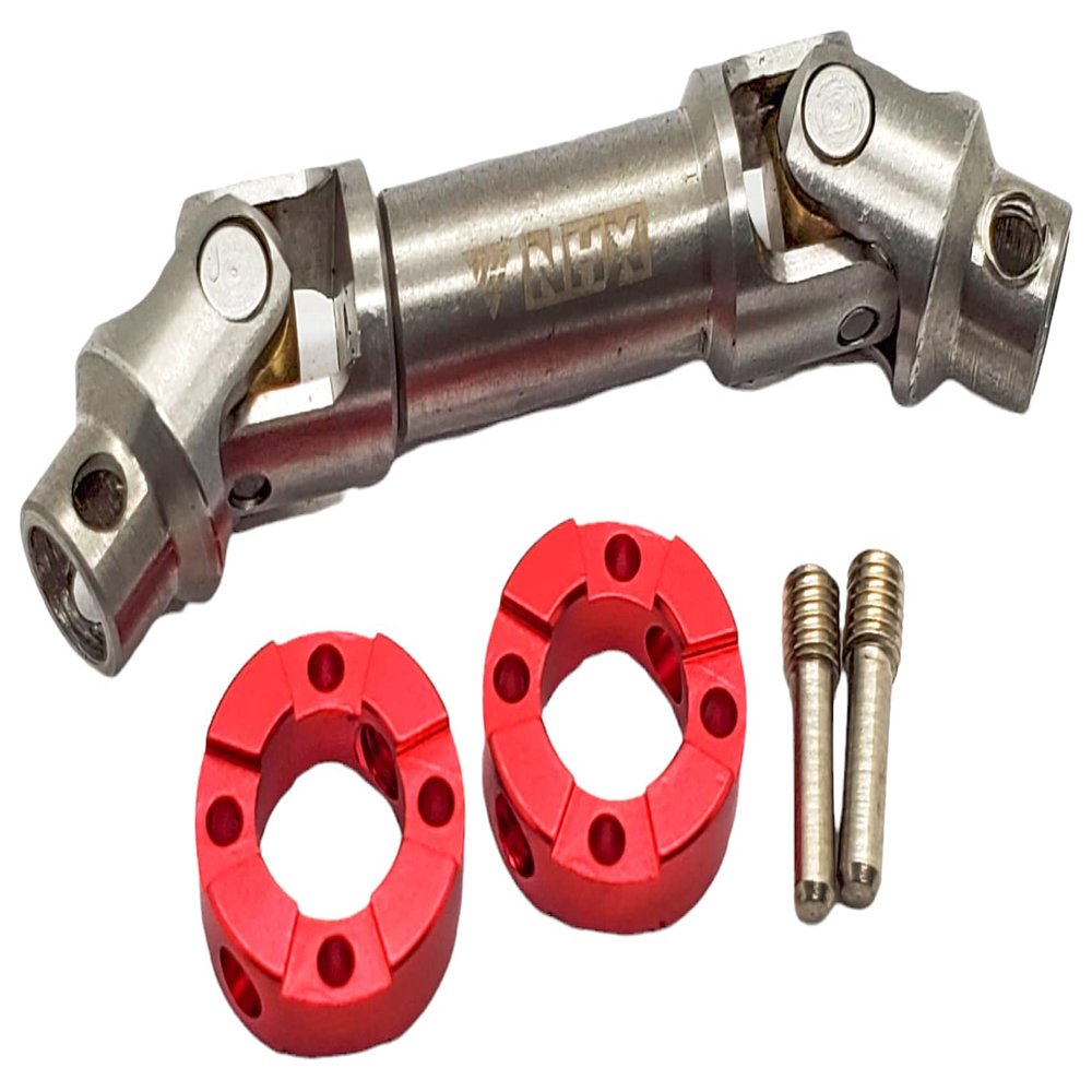 NHX RC 57.5-76mm Stainless Steel Universal Center Driveshaft CVD : 1/14 & 1/10