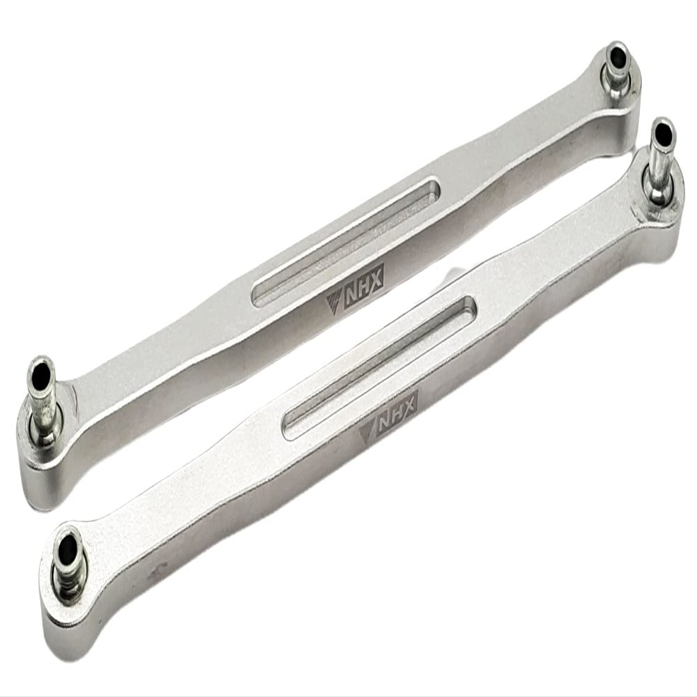 NHX RC Aluminum Turnbuckle Set 172mm - Silver for Traxxas 1/5 X-MAXX
