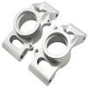 NHX RC Aluminum Rear Hub Set - Silver for Traxxas 1/5 X-MAXX view 1