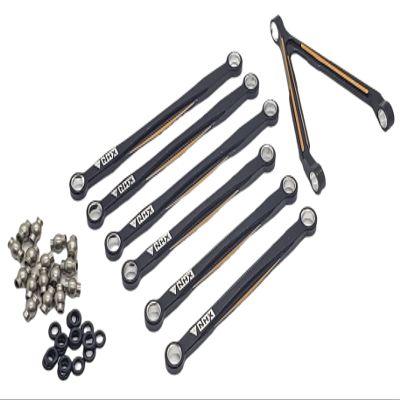 NHX RC Aluminum Suspension Rod Links -Gold Side : SCX24 Jeep Wrangler