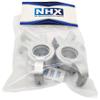 NHX RC Aluminum Spindle Set - Silver for Traxxas 1/5 X-MAXX view 4