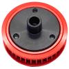 NHX RC Belt Drive Transmission Gear Kit : SCX10 II Gearbox (3.2mm Bore) - Red view 2