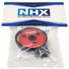 NHX RC Belt Drive Transmission Gear Kit : SCX10 II Gearbox (3.2mm Bore) - Red view 4