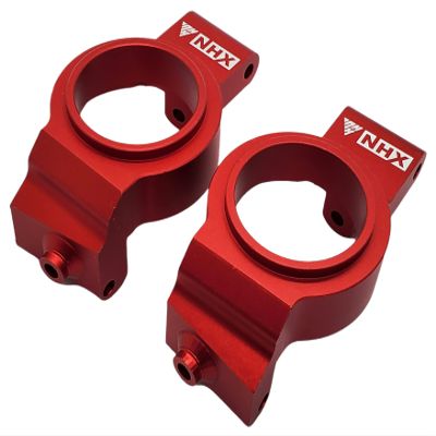 NHX RC Aluminum Spindle Carrie - Red for Traxxas 1/5 X-MAXX