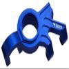 NHX RC Aluminum Spindle Set - Blue for Traxxas 1/5 X-MAXX view 2