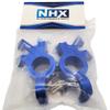 NHX RC Aluminum Spindle Set - Blue for Traxxas 1/5 X-MAXX view 4