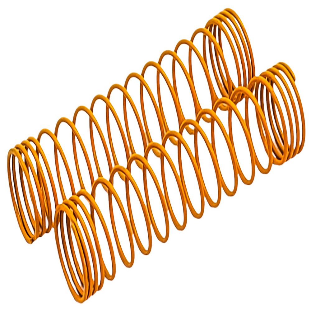 NHX RC Metal Shock Springs (2) Yellow: 1/10 Scale SCX10 / TRX-4 / GEN7/8