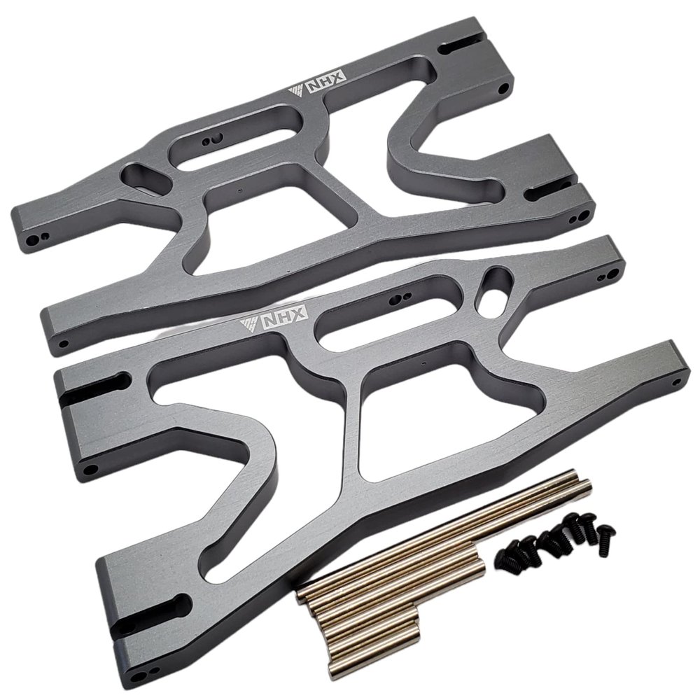 NHX RC Aluminum Front/Rear Down Suspension Arms - TiColor for Traxxas 1/5 X-MAXX