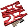 NHX RC Aluminum Front/Rear Down Suspension Arms - Red for Traxxas 1/5 X-MAXX view 1