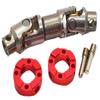 NHX RC 43-48mm Stainless Steel Universal Center Driveshaft CVD : 1/14 & 1/10 view 1