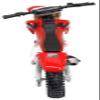 NHX RC Decor 1:12 Motorbike Red -RC Crawler Accessory view 2