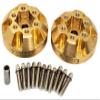 NHX RC Brass Wheel Weight Hub 12mm Hex (+6mm Extended) 2Pcs: 1.9/2.2 Wheel view 1