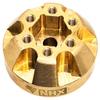 NHX RC Brass Wheel Weight Hub 12mm Hex (+6mm Extended) 2Pcs: 1.9/2.2 Wheel view 2