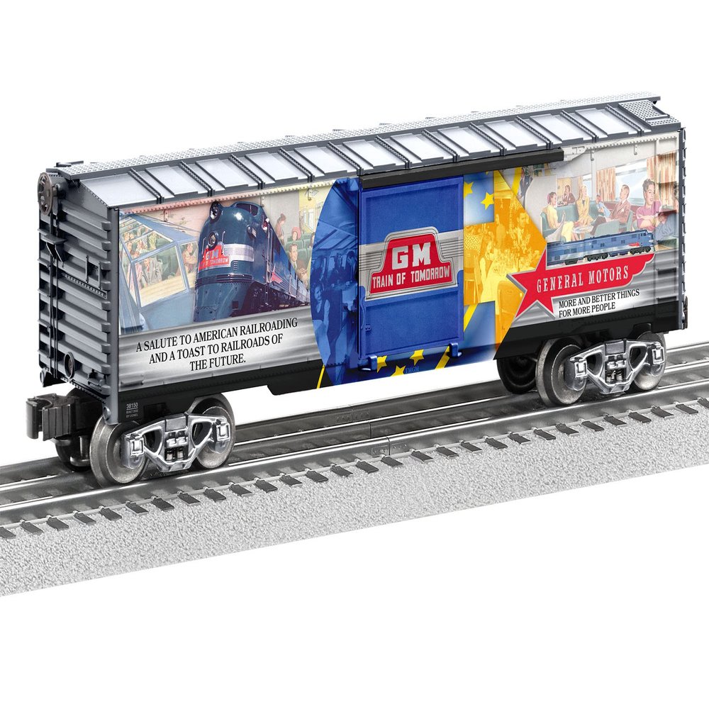 Generic Train of Tomorrow Gray Plastic Unisex Non Riding Toy Train