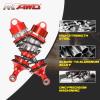 4x Alloy Front Rear Shock Absorber for RC Arrma 1-7 Infraction 6S BLX Felony 6S BLX Limitless Roller Upgrade Parts (Red) view 4