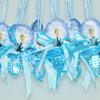 12 PCS Pacifier Crown Necklace Baby Shower Favor Prize Game Boy/Girl Decoration Recuerdos de Baby Shower (Blue) view 1