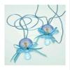 12 PCS Pacifier Crown Necklace Baby Shower Favor Prize Game Boy/Girl Decoration Recuerdos de Baby Shower (Blue) view 2