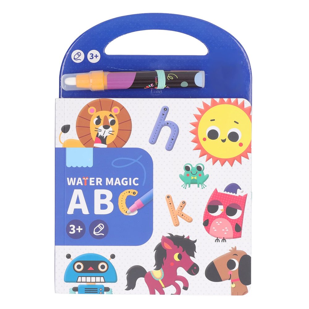 Biitfuu Alphabet Water Painting Book, Letter Learning Toy, Reusable Educational Fun for Kids Over 3 Years Old