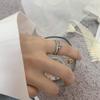 INERRWIX To My Daughter - Fidget Ring Anxiety Meditation Ring for Women Ring with Beads Spinner Adjustable Swivel Ring Fidget Jewelry Gift For Daughter Stepdaughter (2pcs Silver & Gold) view 2