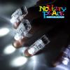 Novelty Place LED Party Finger Lights - LED Finger Flashlight for Kids and Adults - Light Up Finger Ring Toys for Halloween Party, Raves, Concert Shows (40Pcs, White) view 4
