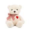 Adorlynetty 15Teddy Bear with Heart Cute White Teddy Bear Stuffed Animals for Valentines Day Soft Stuffed Bear Plush Bear Plushie Toys Gifts for Girlfriend Boyfriend Kid view 1