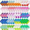 Christmas 60Pcs Mini Pop Push It Keychain Fidget Toy Pack,Mini Pop Push It Bubble Fidget Sensory Toys,Toys for Kids Adult Gifts view 1