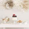 1 Pack Class of 2026 Cake Topper Glitter Congrats Grad Cap 2026 Graduation Cake Pick for 2026 Graduation Theme High School Boys Girls Graduate Party Cake Decorations Supplies Black Red view 4