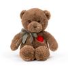 Adorlynetty 15Teddy Bear with Heart Cute Brown Teddy Bear Stuffed Animals for Valentines Day Soft Stuffed Bear Plush Bear Plushie Toys Gifts for Girlfriend Boyfriend Kid. view 1