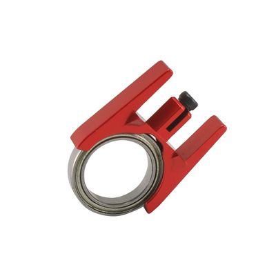 Alloy Center Driveshaft High Speed Support Set for 1-10 ARRMA 3S 4S BLX Mega550 Upgrade Parts (Red)