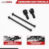 2x Rear Wheel Axle 8X36mm Dogbone 91mm for Arrma 6S BLX Infraction Felony Typhon Upgrade Parts view 2