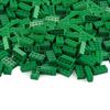 Feleph 320 Pieces 2x4 Green Bricks Building Classic Parts Creative Play Blocks Set Toy Accessories Combine with 3001 Major Brick Brands (Green) view 1