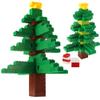 Feleph 320 Pieces 2x4 Green Bricks Building Classic Parts Creative Play Blocks Set Toy Accessories Combine with 3001 Major Brick Brands (Green) view 3