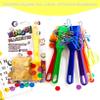Dacefloy Magnetic Bingo Wand 7.5" Magnet Bar-1 Piece-Collect Tool for Paper Clips, Nails, Screws, Pins, Sewing Needles and Studs view 3