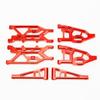 Alloy Front and Rear Suspension Arm Set for Arrma 1/7 Mojave Mojave EXB SC Upgrade Parts (Red) view 1