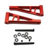 Alloy Front and Rear Suspension Arm Set for Arrma 1/7 Mojave Mojave EXB SC Upgrade Parts (Red) view 2