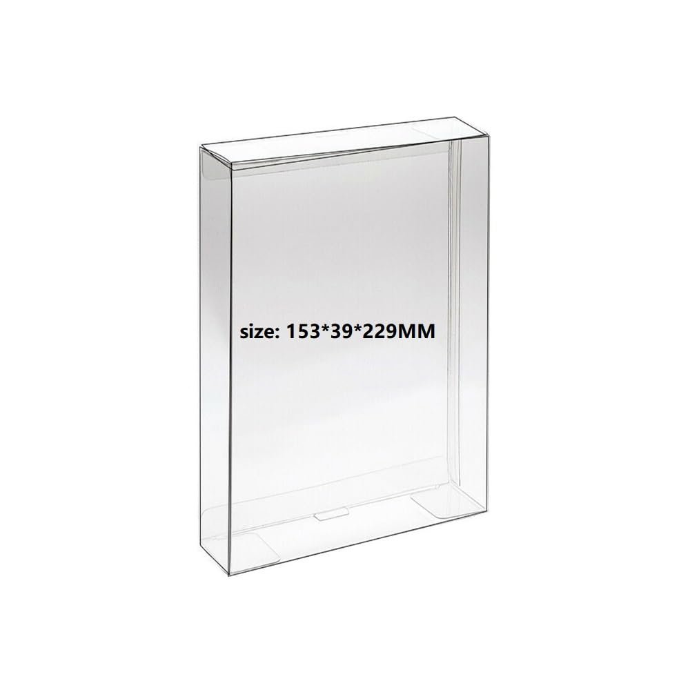 WICAREYO 10Pcs Protector Case Clear Plastic Protective Box Sleeve Display Box Compatible for Black Series 3.75 Inch Figure