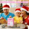 JUNEU Unicorn Piggy Bank for Kids, Gifts for 5 6 7 8 9 10 Year Old Girls, Kids Electronic Piggy Bank, Girls Birthday Gifts, Educational Toys for Girl Boys, Kid Money Saving Box, Mini ATM Coin Bank view 3