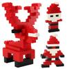 Feleph 320 Pieces 2x4 Red Bricks Parts Building Blocks Classic Creative Play Set Toy Accessories Compatible with 3001 Major Brick Brands (Red) view 4