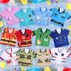 Jiuguva 12 Pcs Kids Role Play Costume Dress up Clothes for Kids Community Helper Career Cosplay Doctor Construction Workers Fireman Police Halloween Costumes for Career Day Pretend Play view 4