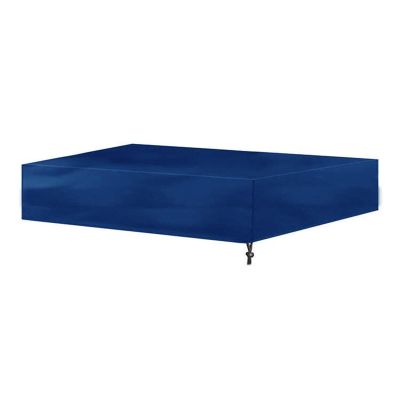 Sandbox Cover, Sandpit Cover Oxford Cloth, Dustproof Waterproof Top Lid for Sandboxes, Protective Cover for Home Garden Outdoor Pool, Protect The Sand and Toys (180 * 180cm, Blue)