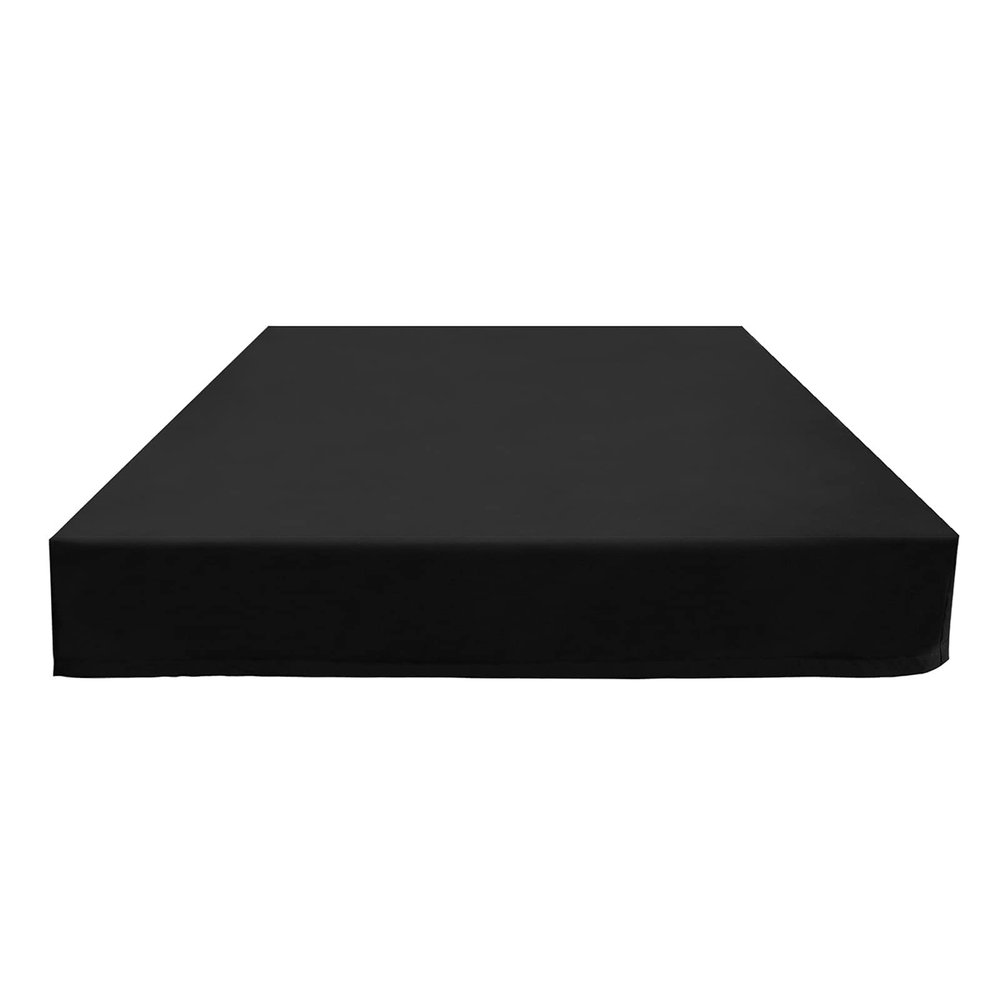 Sandbox Cover, Sandpit Cover Oxford Cloth, Dustproof Waterproof Top Lid for Sandboxes, Protective Cover for Home Garden Outdoor Pool, Protect The Sand and Toys (200*200cm, Black)