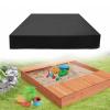 Sandbox Cover, Sandpit Cover Oxford Cloth, Dustproof Waterproof Top Lid for Sandboxes, Protective Cover for Home Garden Outdoor Pool, Protect The Sand and Toys (200*200cm, Black) view 4