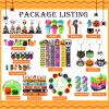 Thuodo 162 PCS Halloween Party Favors for Kids Halloween Toys Bulk Trick or Treat Goodie Bag Fillers Holiday Party Supplies School Classroom Prizes Carnival Gifts view 4
