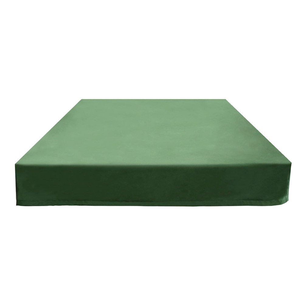 Sandbox Cover, Sandpit Cover Oxford Cloth, Dustproof Waterproof Top Lid for Sandboxes, Protective Cover for Home Garden Outdoor Pool, Protect The Sand and Toys (180*180cm, Green)