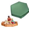 Sandbox Cover Hexagon Waterproof Sandpit Cover Oxford Cloth Sandbox Protection Cover Sandpit Pool Cover for Outdoor Garden (200*230cm) view 4