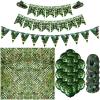 Army Birthday Party Supplies Camouflage Decorations Include Army Helmets Woodland Camouflage Netting Camo Birthday Banner Camo Balloons Plastic Hats Desert Net for Soldier Party Favors view 1