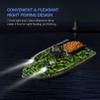 AHWZ Fishing Bait Boat 500M Dual Night Light Lure Fishing RC Bait Boat Fishing,Camouflage view 3