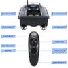 Remote Control Fishing Bait Boat  3.3lb Load Capacity, 5200mAh Battery, Night Light, Cruise Control, Low Battery Alert  RC Carp Bait Boat for Lake & River Fishing,Carbon Fiber view 4
