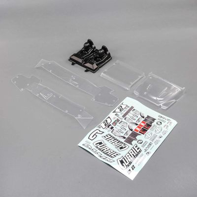 Losi Body/Driver Set Clear Hammer Rey LOS230100 Car/Truck Bodies Wings & Decals